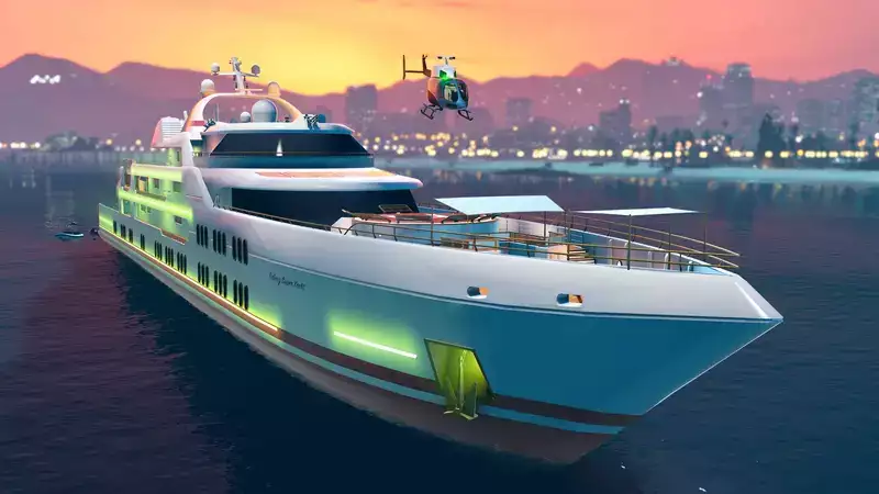 Gesamtbetrag der GTA Online All Yacht-Auszahlung