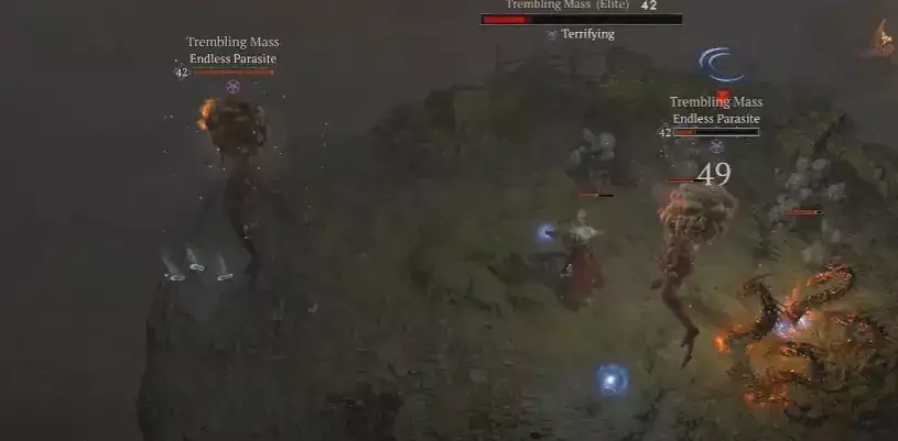 Diablo 4 Trembling Mass Elite Location Hawezar, wie man endlose Parasiten tötet und besiegt
