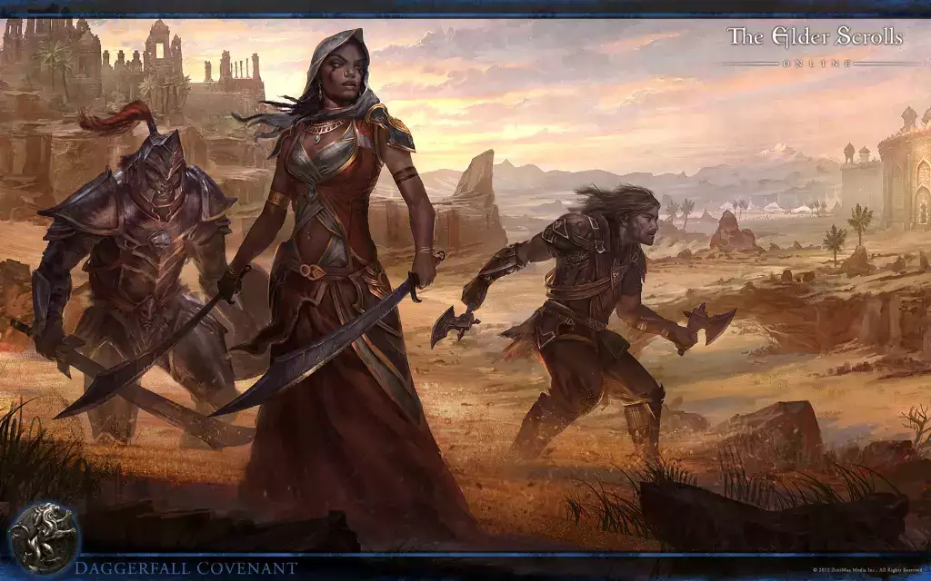 Elder Scrolls Online-Gameplay-Anleitung, wie man Allianzen in chronologischer Reihenfolge spielt, Daggerfall Covenant