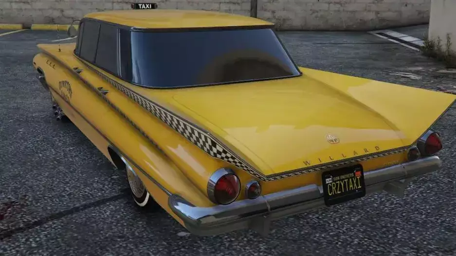 GTA Online Willard Eudora Taxi-Lackierung