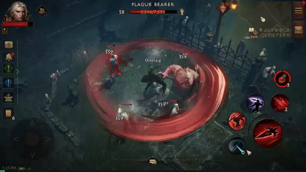 Effekte legendärer Gegenstände der Diablo Immortal Blood Knight-Klasse