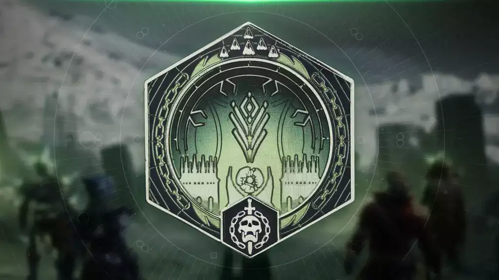 Crota's End-Raid-Pin – Schließe den Crota's End-Raid bis zum 28. November 2023 um 9:59 Uhr (PT) ab.