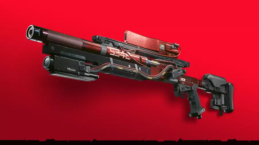 Cyberpunk 2077 Twitch Drop Yasha Scharfschützengewehr