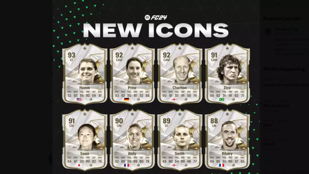 All EA Sports FC 24 Icons