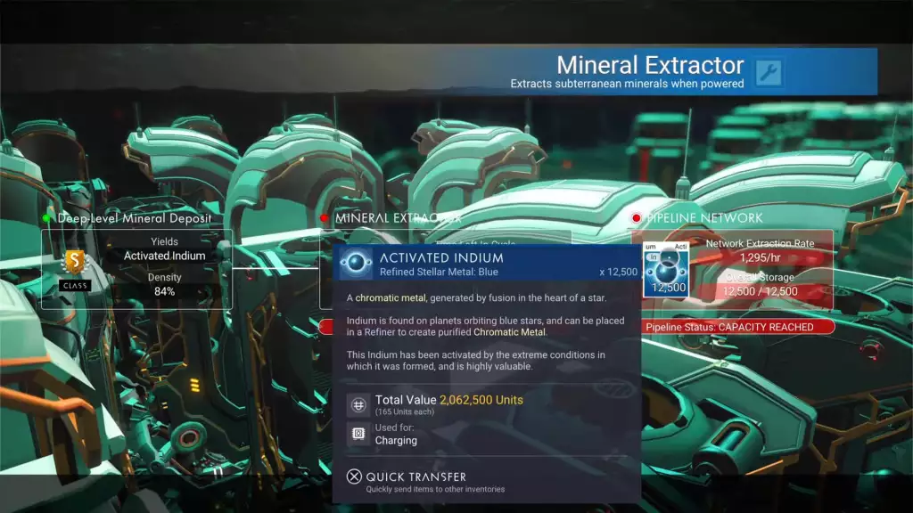 Alles, was Sie über die aktivierte Indiumfarm in No Man's Sky wissen müssen