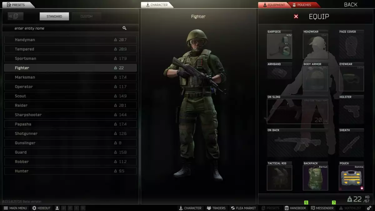 Escape from Tarkov: Kit Presets Explained