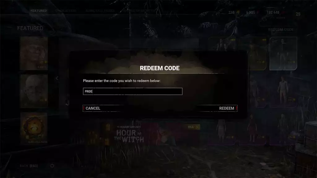 Dead By Daylight-Codes lösen kostenlose Blutpunkte ein