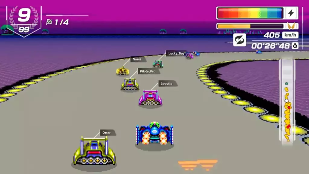 F-Zero 99 Schalte weitere Maschinen frei