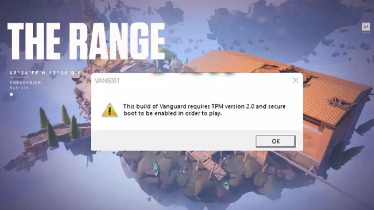 Valorant TPM 2.0 Error: How To Fix VAN9001 Secure Boot Issue
