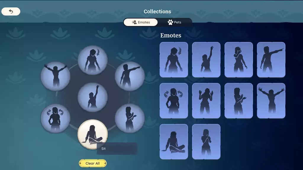 Palian Social Features Guide Emotes Sitting Sit So erhalten Sie Spiel-Update-Sammlungen