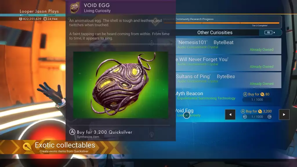 Void Egg in No Man's Sky kaufen