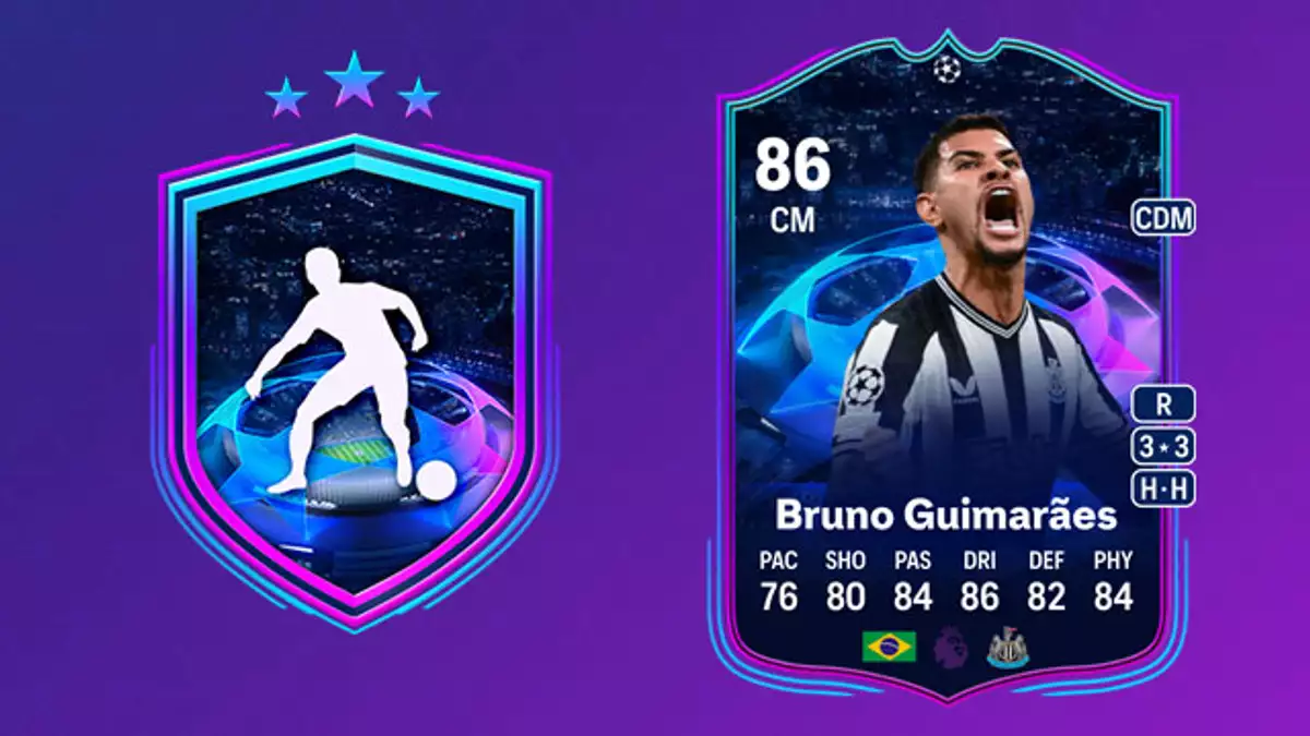 EA FC 24 Bruno Guimaraes RTTK SBC Cheapest Solution