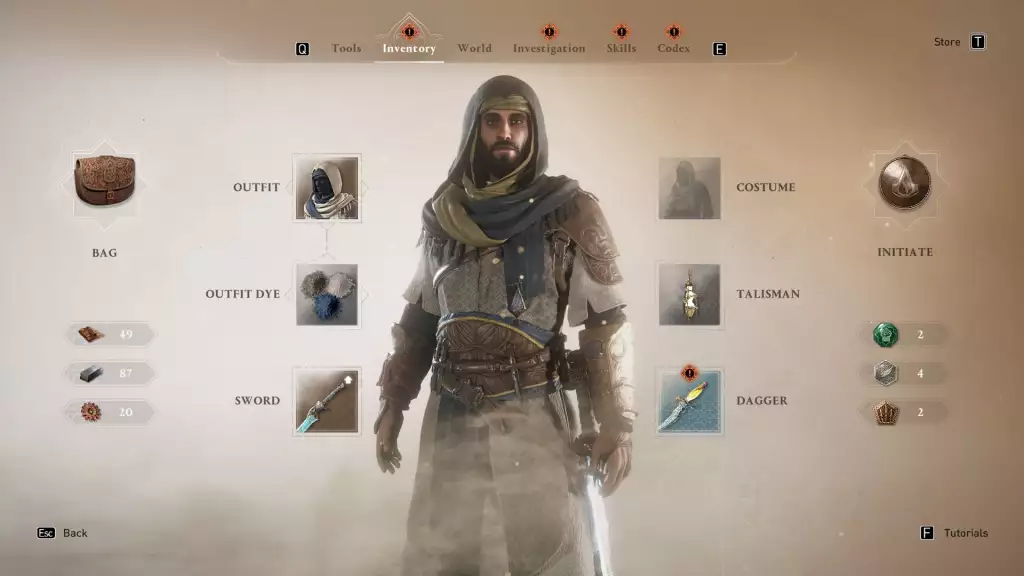 Assassin's Creed Mirage-Rüstungsskins