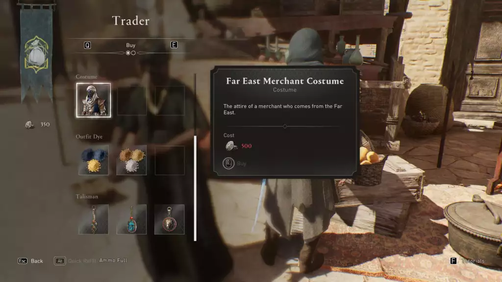 Assassin's Creed Mirage Shop