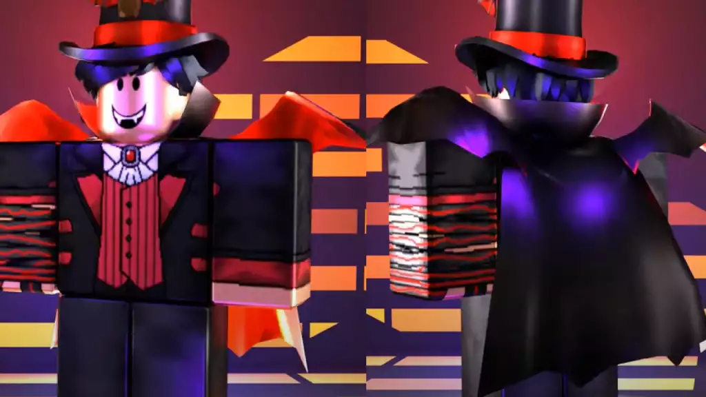 Roblox beste 10 Halloween-Outfits 2022 mittelalterlicher Vampir