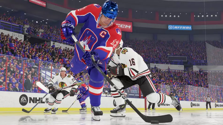 NHL 24 So schützen Sie den Puck