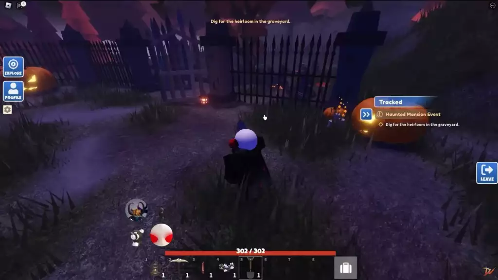 Quest 1: Spukhaus, Roblox-Inseln, Halloween-Event