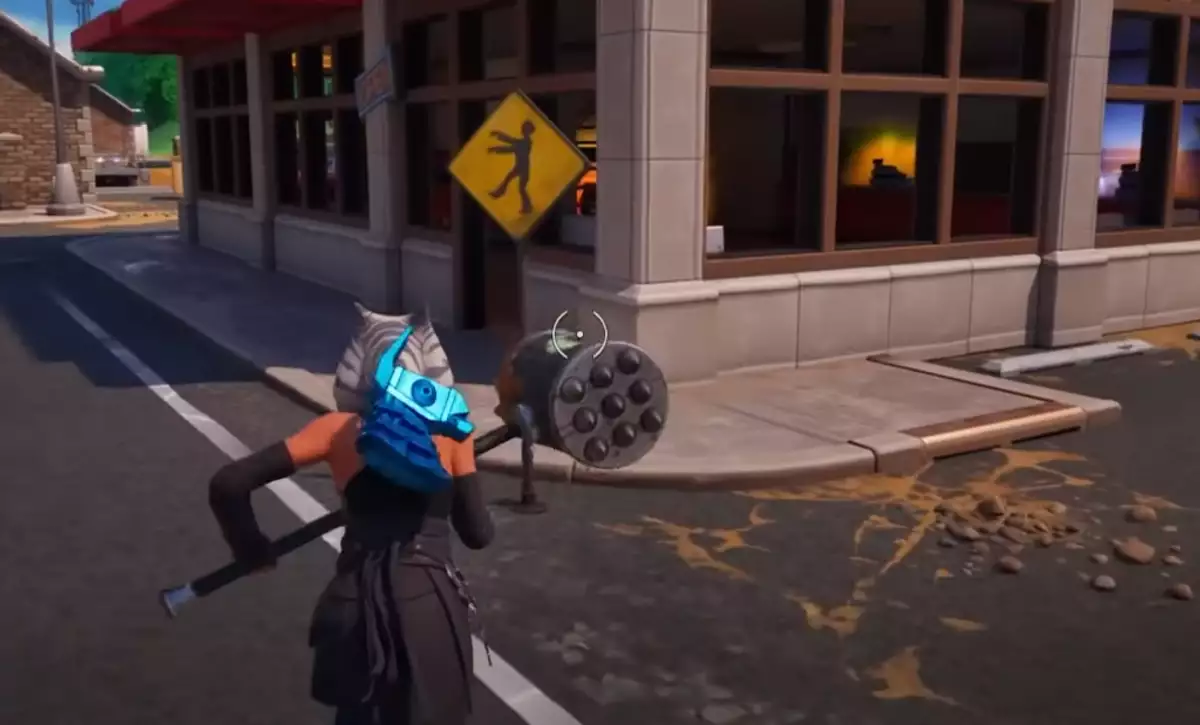 How To Assist In Destroying Zombie Road Signs In Fortnite