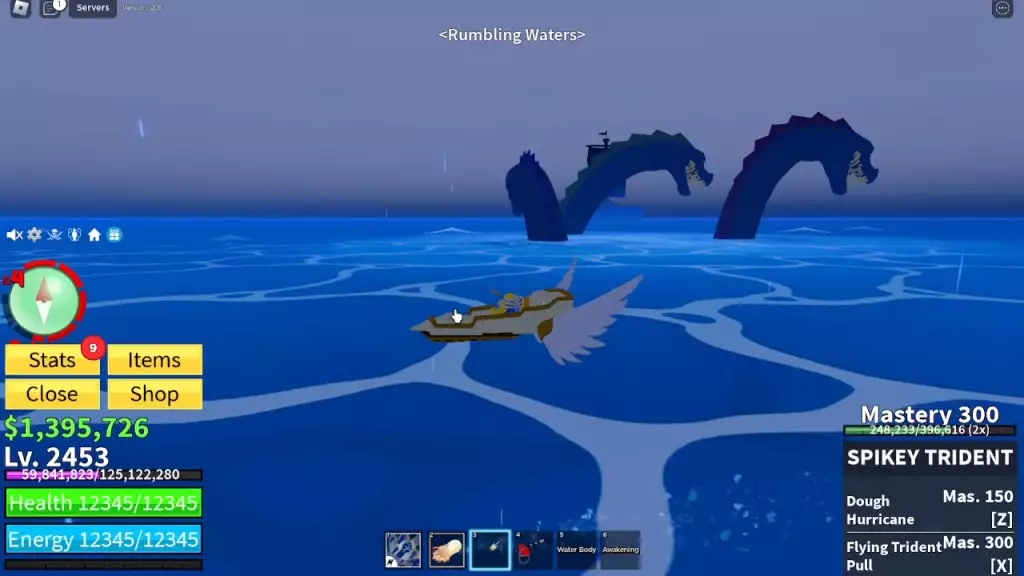 Wie man Leviathan spawnt – KOMPLETTE ANLEITUNG!  SCHRITT FÜR SCHRITT _ Blox Fruits Update 20 5-56 Screenshot