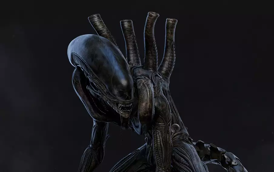 tot bei Tageslicht Xenomorph