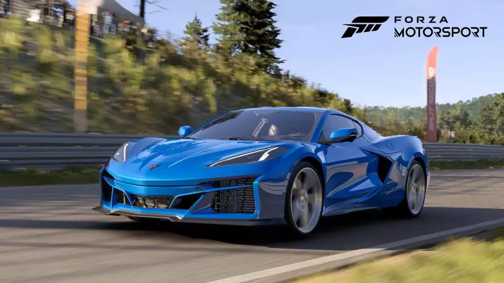 Forza Horizon 5 Autolistenführer Forza Motorsport Cover Auto 2023 Chevrolet Corvette E Ray, wie man bekommt, wie man darauf zugreift 