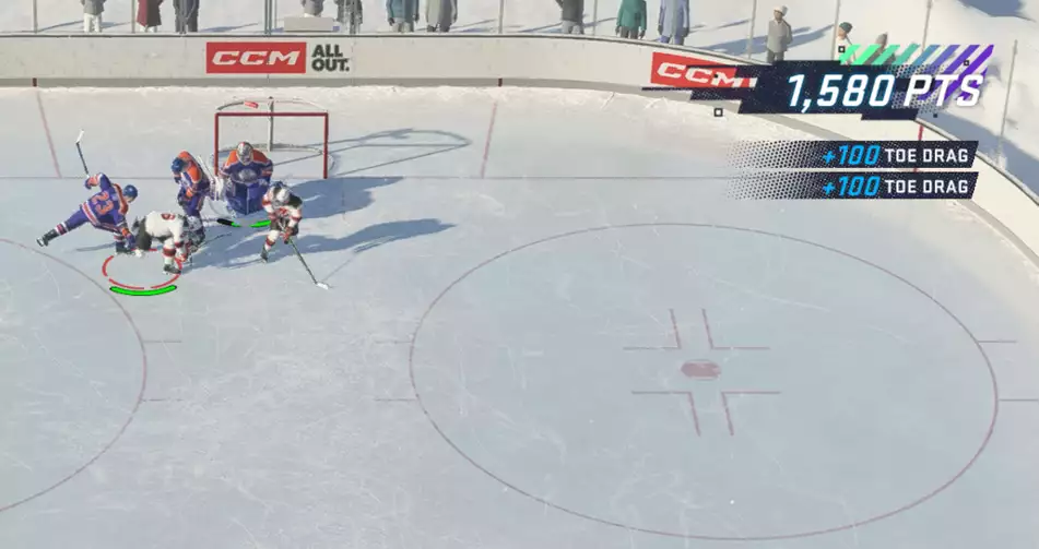 NHL 24 Toe Drag Deke 