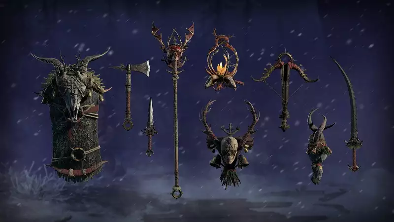 Diablo 4 Midwinter Blight Holiday Event Erscheinungsdatum Uhrzeit Ende Belohnungen Kosmetika Handwerksmaterial Questort Frakturierte Gipfel