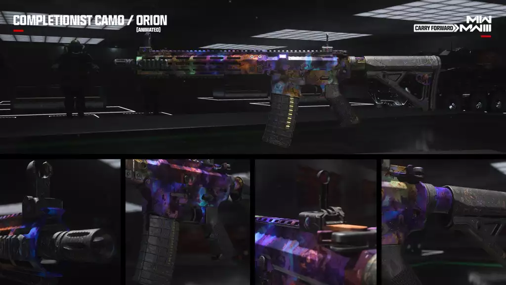 Orion-Waffentarnung in Call of Duty: Modern Warfare 3. 