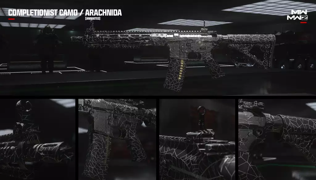 Arachnida-Waffentarnung in Call of Duty: Modern Warfare 3. 