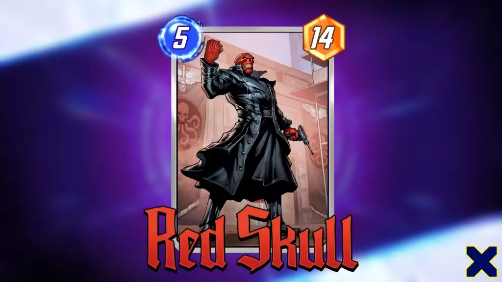 Marvel Snap Red Skull Karte