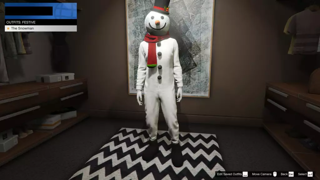 GTA Online Schneemann-Outfit