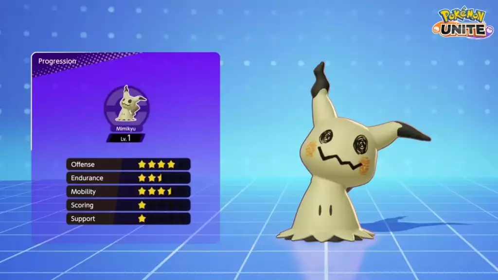 Pokemon Unite Mimikyu Build