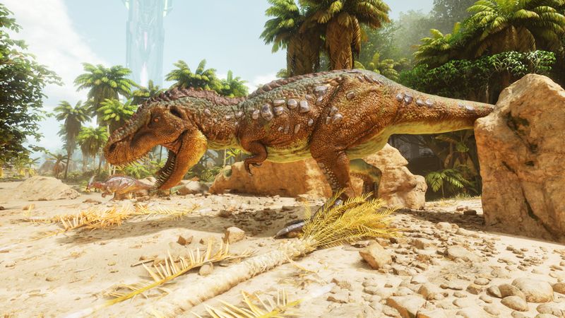 Ark Survival Ascended: Wie man Tyrannosaurus Rex als Panzer nutzt