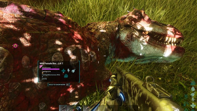 Ark Survival Ascended: Wie man Tyrannosaurus Rex-Nahrung zähmt