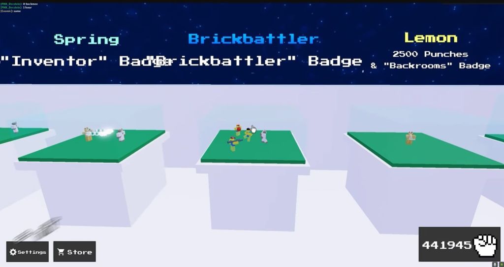 So erhalten Sie das BrickbattlerAbzeichen in Roblox Ability Wars