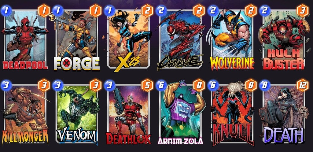 Marvel Snap Best Decks Guide Best Destroy Decks Deadpool Destroy