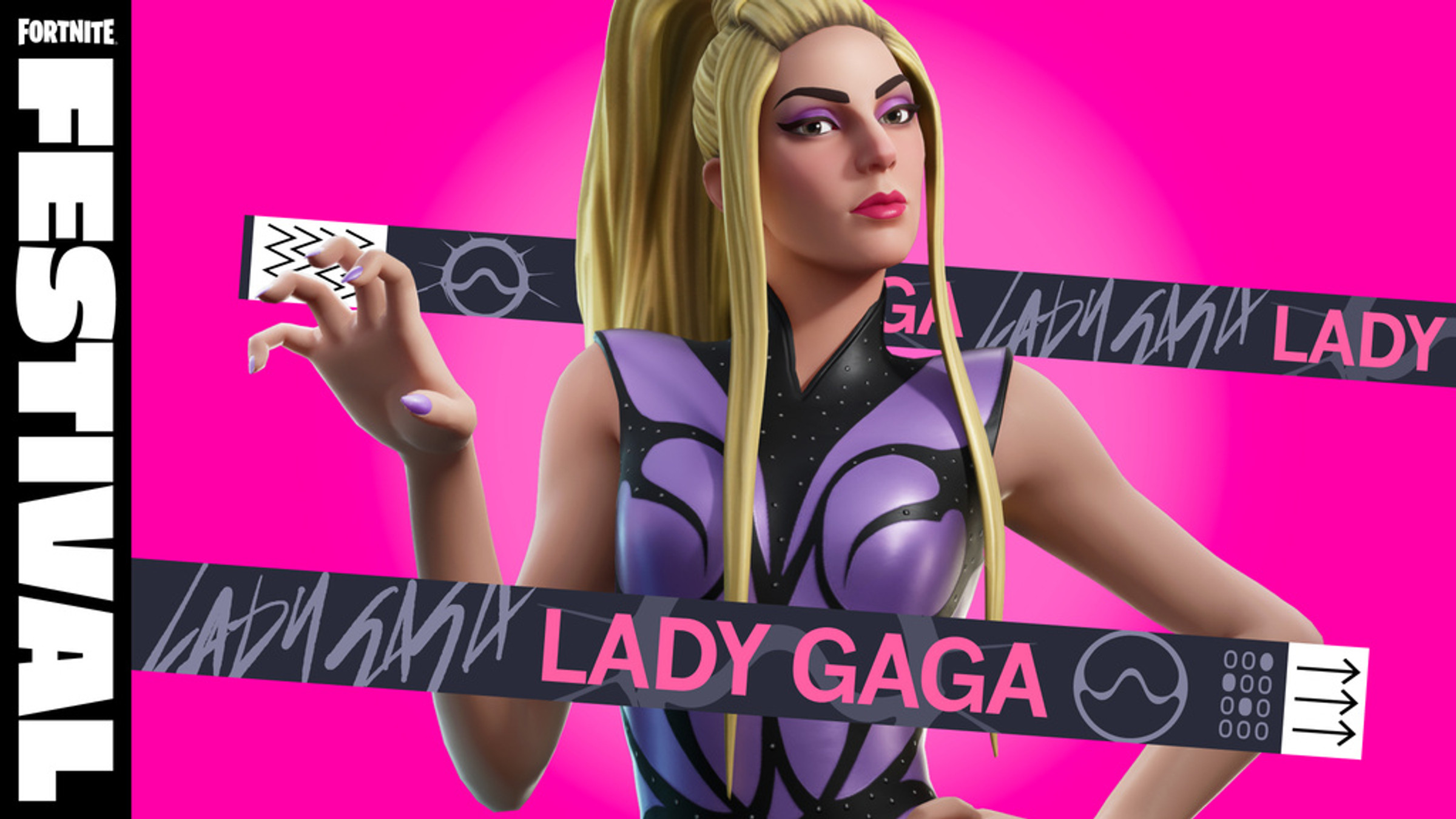 All Lady Gaga x Fortnite Festival Jam Tracks