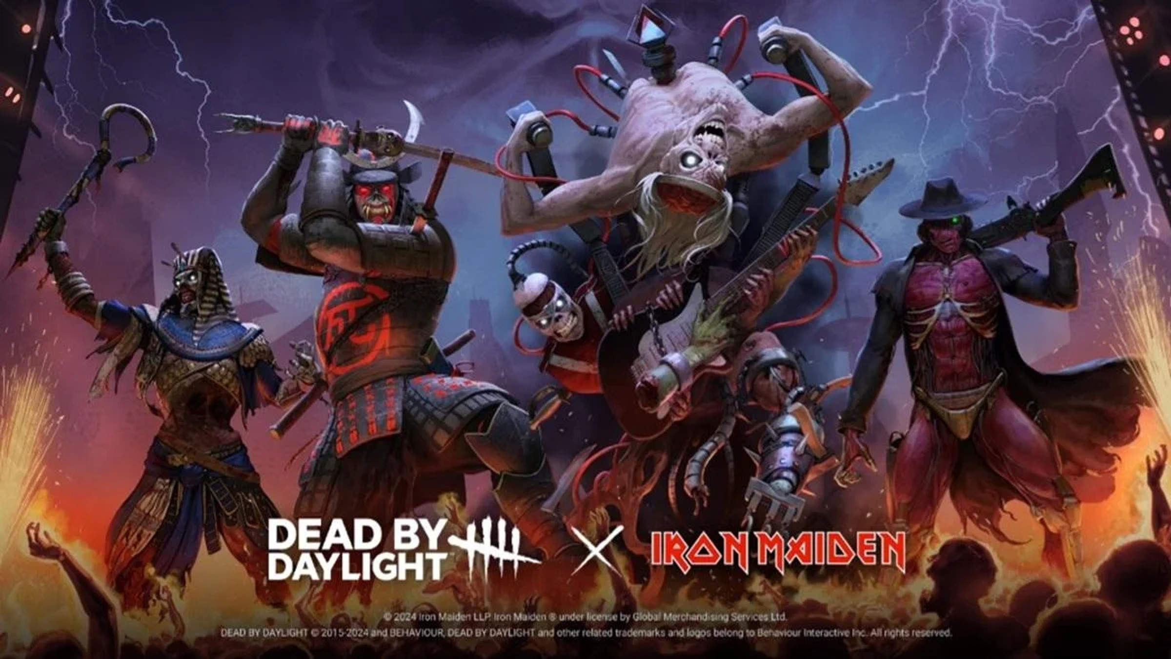 All Dead By Daylight Iron Maiden Skins