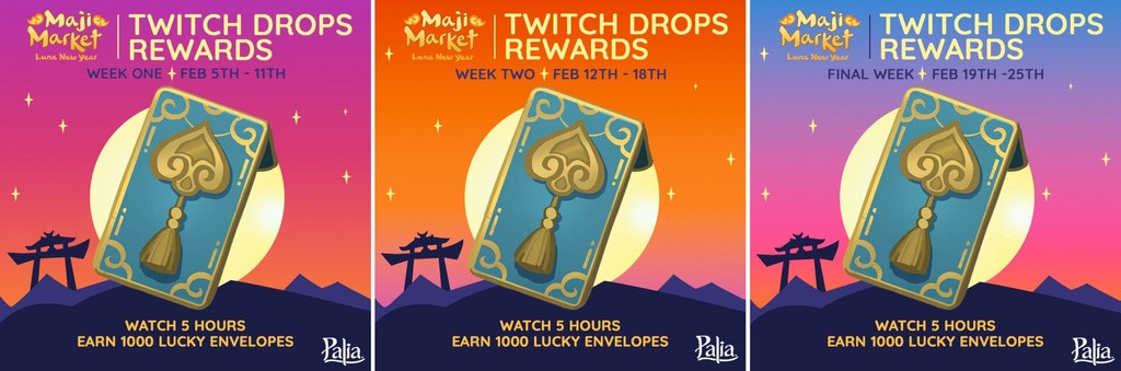 Palia Rewards Guide Twitch Drops Februar 2024 So erhalten Sie Glücksumschläge