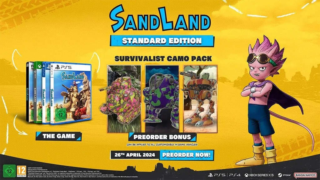 Die Standard Edition enthält nur das Basisspiel.  (Bild: Bandai Namco)