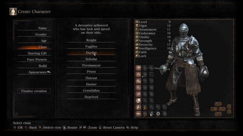 Dark Souls Archthrones Startklassen-Duellant