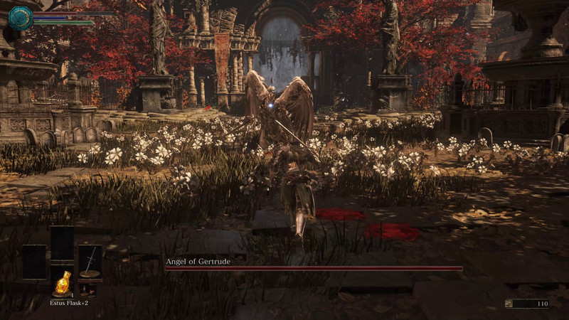 Dark Soul sArchthrones Angel Of Gertrude Phase 1-Angriffe