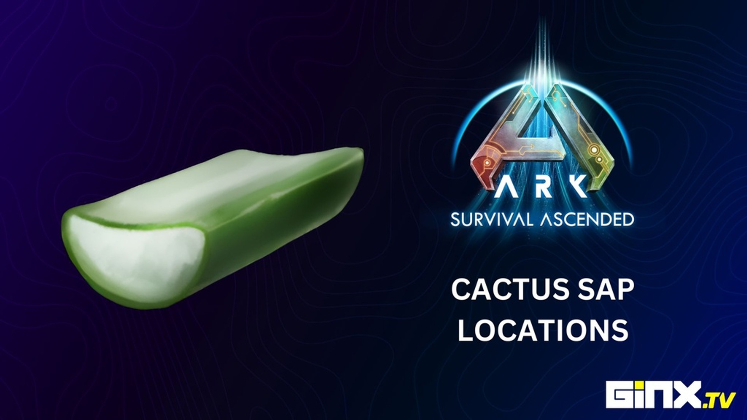 ARK Survival Ascended Cactus Sap-Standorte |  Verbrannte Erde