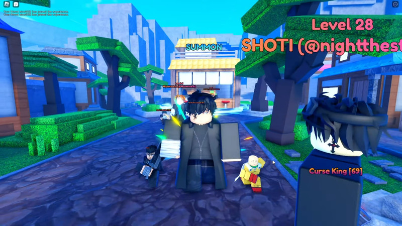 Standort des Roblox Anime Last Stand Summon Systems