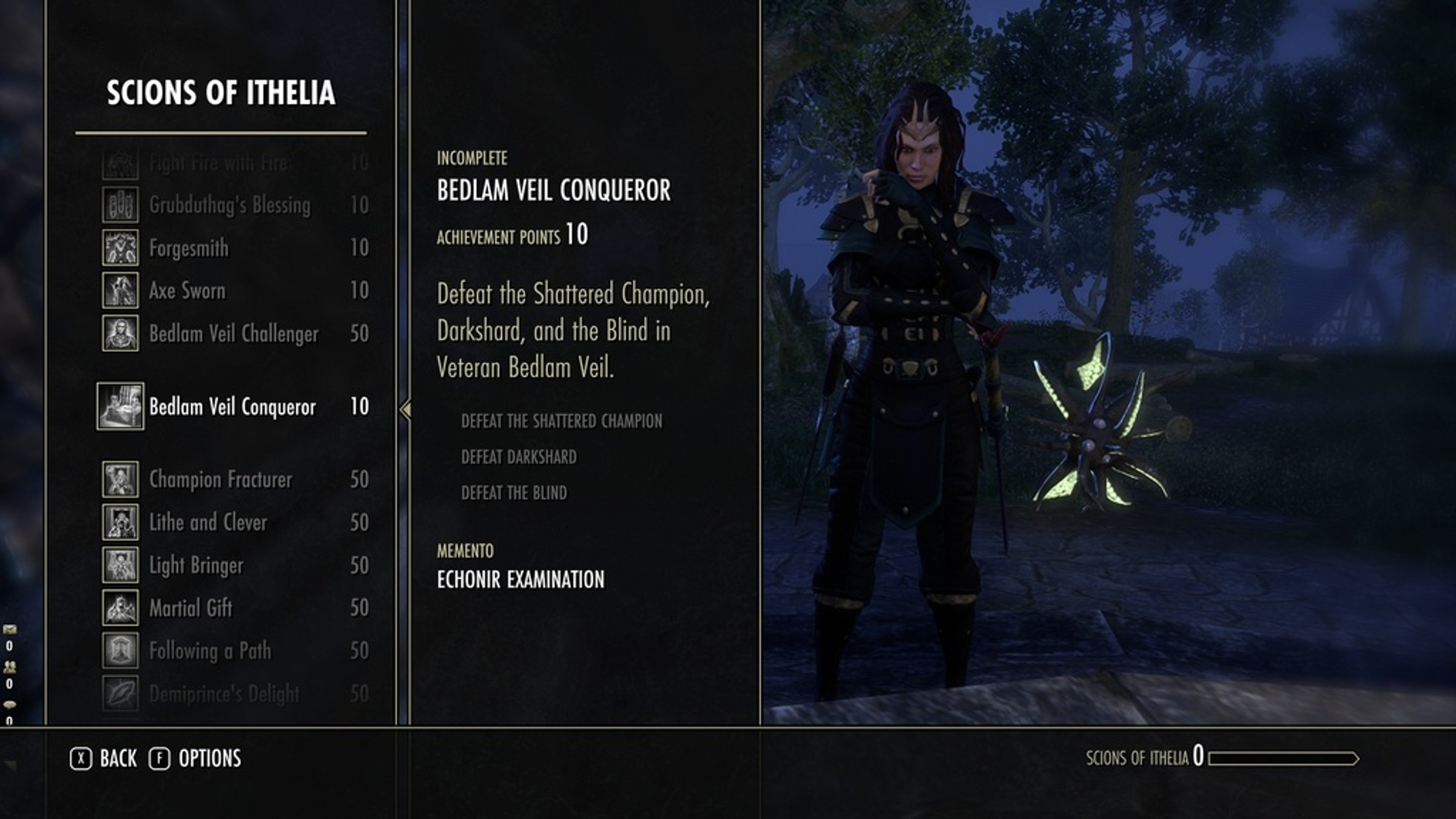 Bedlam Veil Memento: How To Get Echonir Examination In ESO