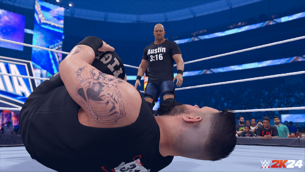 WWE 2K24 – Stone Cold gegen Kevin Owens