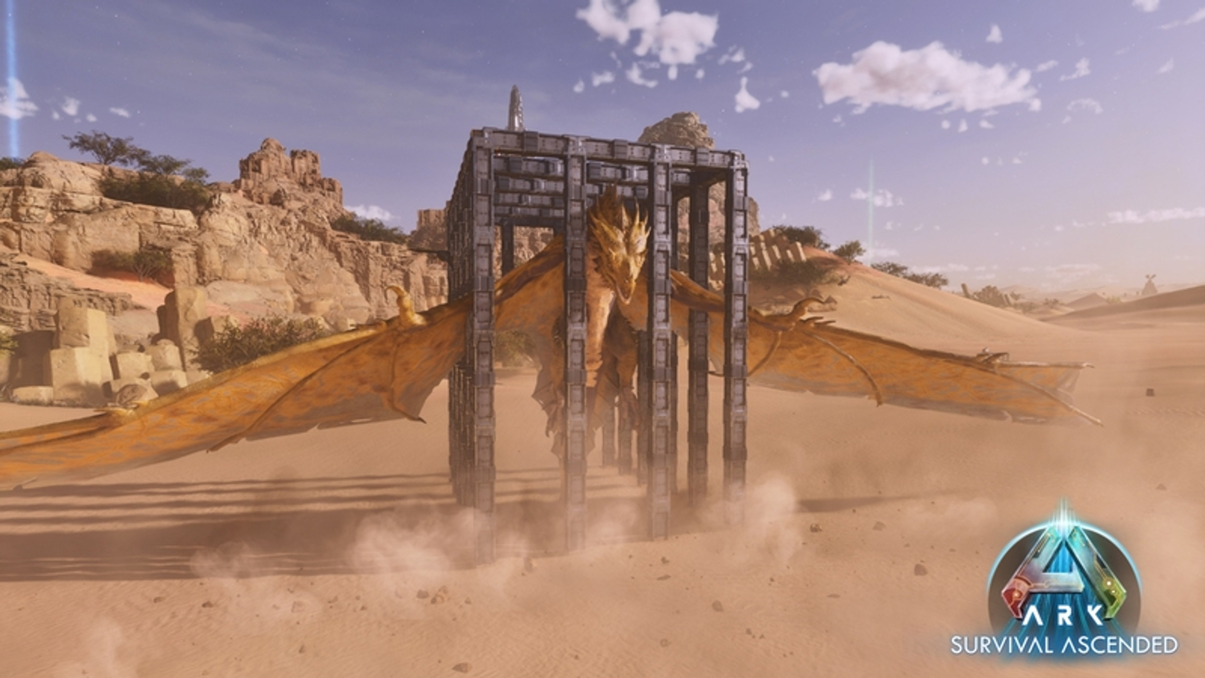 Wie man eine Wyvern-Falle baut. Ark Survival Ascended Scorched Earth