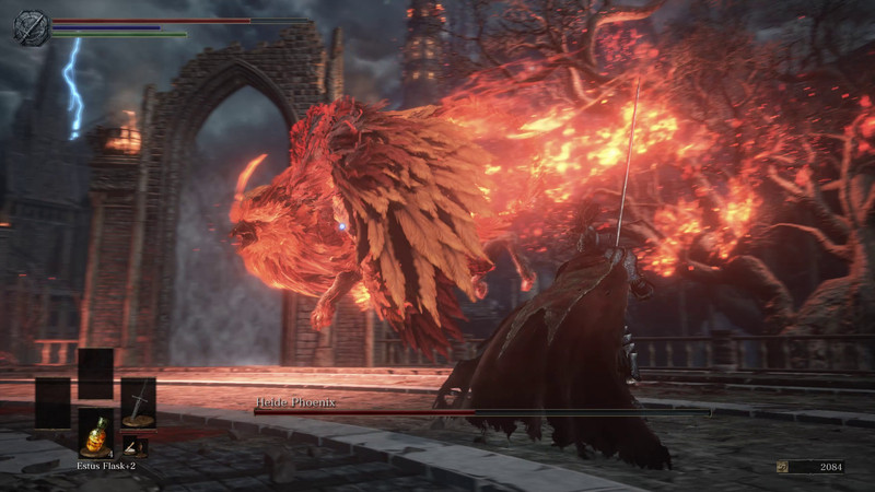 Dark Souls Archthrones Heide Phoenix Boss-Fähigkeiten