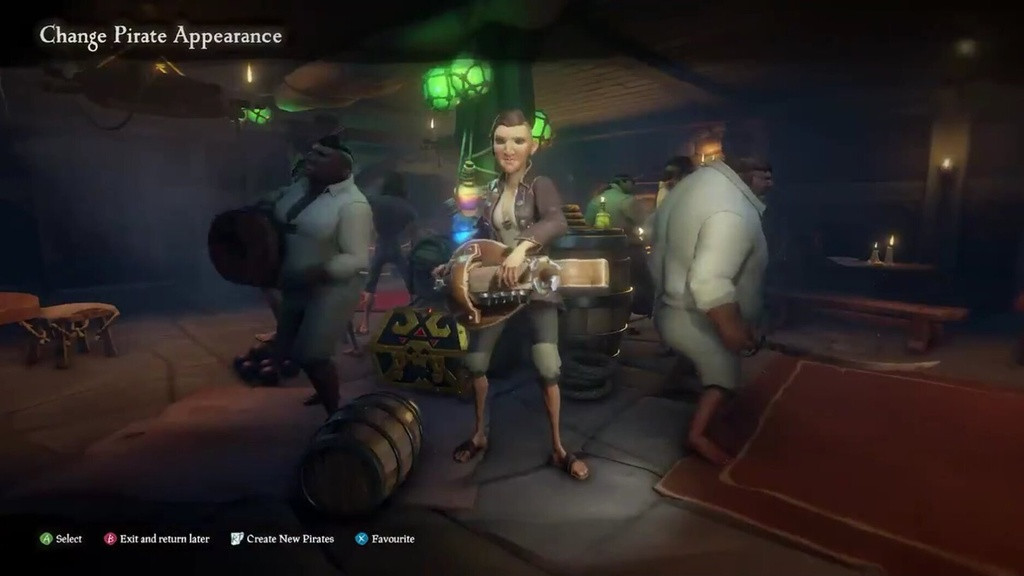 Spieler können den Piraten-Erscheinungstrank verwenden, um ihren Piraten aus dem Karussell zu verändern.  (Bild: Selten)