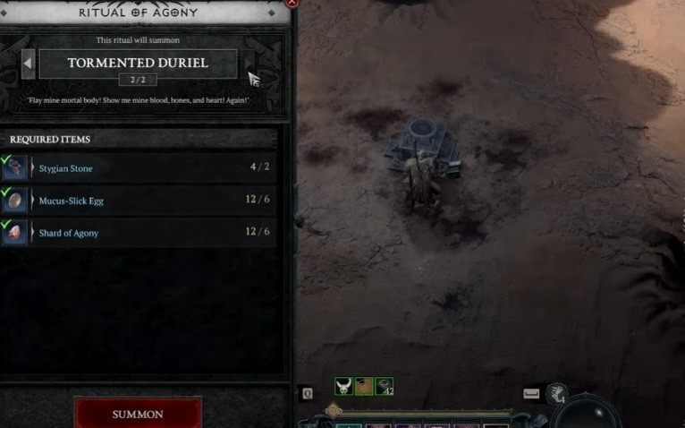 Diablo 4 Tormented Echoes Über-Bosse beschwören Material, wie man stygische Steine ​​verwendet, Anforderungen Level 200